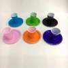 disposable plastic solid color party tableware