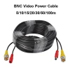 Dongguan Guangying CCTV Camera Accessories BNC Connector Video Power Cable