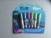Dory 6 pack glitter glue 6ml each