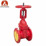 Double Flange End Cast Iron OS&Y Handwheel Manual Control Gate Valve