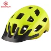 Double inmould enduro bicycle racing helmets with visor