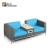 Import Double seat fabric office public place waiting sofa chair with USB charging port from China
