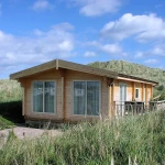 Driftwood 6x12 M Twin Unit Style Log Cabin Caravan Villa Sentry Box Wooden Houses Guard House Modern Hotel Shop 3D Model Design