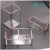 Import Durable Acrylic Office Desk Organizer With Regular Edge In Rose Gold from China