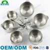 Durable heavy duty 13-piece stainless steel measuring cups and spoons set