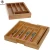 Import Durable wooden ktichenware custom logo household kitchen storage bamboo cutlery tray from China