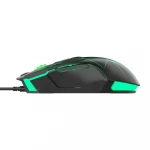 E-sports light color RGB PC wired gaming mouse with DPI optical USB mouse for gamers dpi switch colorful lighting effect