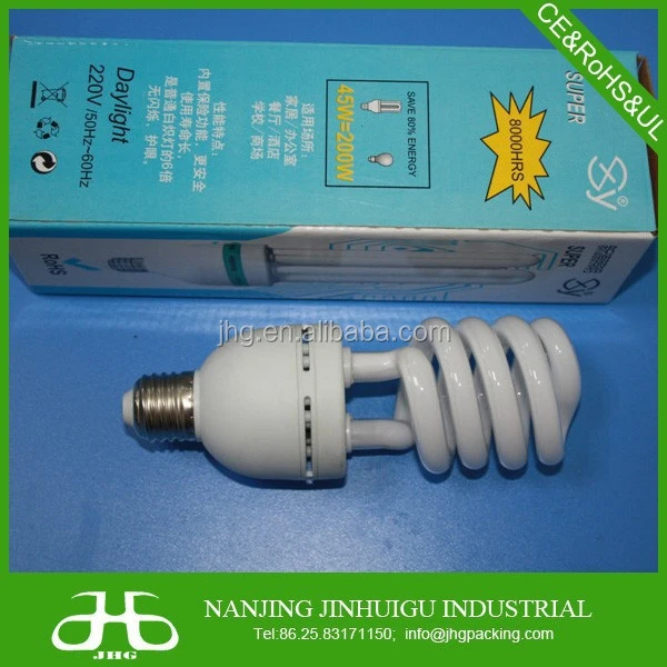E27 Spiral 25W Energy Saving,Compact Fluorescent Bulbs,CFL