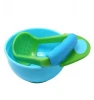 Eco-fridenly BPA free Cheap Plastic Baby Food Serving Bowls