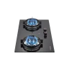 Eco-friendly low gas consumption 63% heat efficient tempered glass induction cooktop industrial