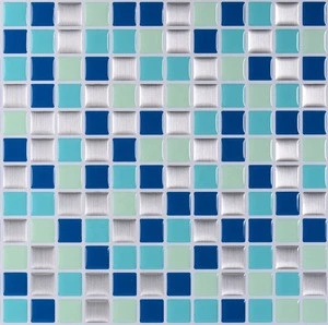 Eco-friendly PU Resin Peel and Stick Mosaic Tiles