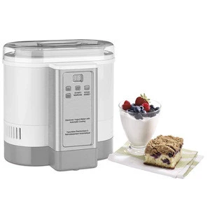 Electric Frozen Yogurt Maker Machine with Automatic Cooling System Digital Display Timer Function