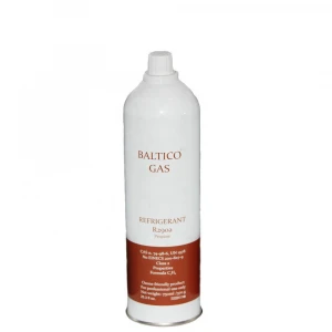 Empty 2-piece tinplate aerosol can with DOT SP standard for R600a gas