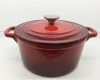 enamel cast iron casserole / pot