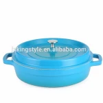 Enamel Cookware Die Cast Shallow Casserole