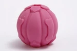 Environmental Dog Chew Toys , Non-Toxic Bite Resistant  Interactive Treat Dispensing Dog Toy Ball for Agressive Chewers Pet