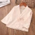 Import ethnic style girls cotton and linen hanfu children tang suit Chinese traditional clothing for kids from China