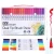 Import EVAL (Color:12,18,24,36,48,60,72,100) dual brush pen art markers watercolor pen set from China