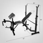 exercise equipment flat weight bench for sale