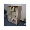 Factory direct high-quality medium-sized wooden pet cage cat villa