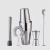 Import Factory Direct Professional Stainless Steel 9Pcs Wine Tool Bar Drink Cocktail Shaker Set from China