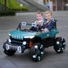 Factory Direct Sale Childrens Electric Four-Wheel Toy Car Unisex Baby Stroller for Off-Road Use Made of Durable Plastic