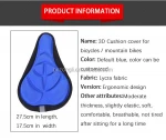 Factory direct sale Factory direct sale Factory direct sale waterproof rain bicycle saddle cover bicycle sadd