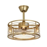 Factory Direct Supply E26 Ceiling Fans Fan Light Reverse Function Suspended Ceiling Fan Light