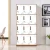 Import Factory Directly Supply Modern Design Office Furniture 12 Door Metal Wardrobe from China