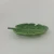 Import factory green banana leaf design ceramic plates from China