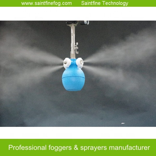 Factory non-wetting drip irrigation equipment misting system for poultry house textile working room