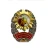 Import Factory price custom metal badge enamel lapel pin badge military 3D button badge from China