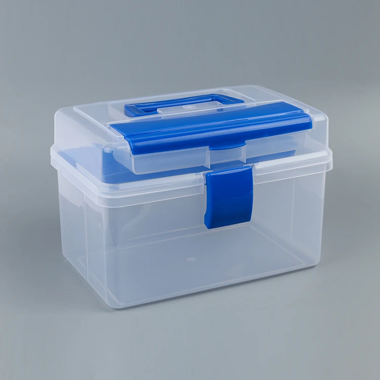 Factory Supply Plastic Multipurpose Transparent Hardware Tool Box
