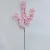 Import factory wholesale high quality light pink white cream champagne artificial decoration cherry tree branches single cherry blossom from China