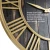 Import Farmhouse Metal &amp; Solid Wood Noiseless Antique Wall Clock from China