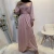 Import Fashion Casual Multiple Wear Ways Turkish Dubai Kaftan Abaya Long Robe Eid Muslim Dress from China