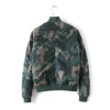 Fashion Clothing Wholesale Women Winter Camo Bomber Jacket