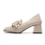 Import fashion comfortable heel ladies shoes from China