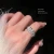 Import Fashion Jewellery S925 Sterling Silver Adjustable Cubic Zirconia Luxury Wedding Snake Rings For Women from China