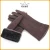 Import Fashion Women Cashmere Brown Cheap Touch Screen Wool Gloves with a Cute Flower on the Back from China