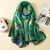 Import Fashionable Custom Sunscreen Shawl Women Plain Satin Hangzhou Silk Scarf from China