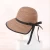 Import Fashionable Women Broad Brim Beach Cap Bowknot Summer Sun Cap Foldable Straw Hat from China