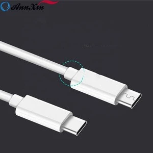 Fast charging USB3.1 Type C to Type C data cable for Samsung mobile phones white