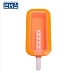 FDA Approved Kitchen DIY 3D Silicone Popsicle Ice Cream Mold