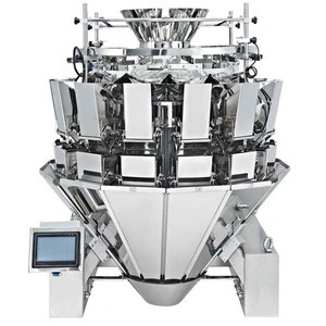 Feeding-Control weigher 14 head vegetable,candy,fruit multihead weighed Multi-head Scale Packaging Machine