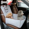 Felt Cloth Pet Dog Car Carrier Bag Dog Seat Basket Carry Cat Puppy Bag  Travel Hanging Bags Car Seat Cover Fold