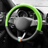 FH GROUP FH2008 Full Spectrum Genuine Leather Steering Wheel Cover