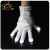 Import Flashing Colorful Light Up Finger tip LED Gloves Mittens Rave Party Magic Gloves from China