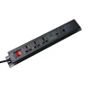 Flexible socket  Can be connected in series Power distribution unit customized socket two cat6 USB A+C