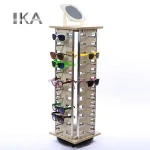 floor standing sunglasses and eyewear display stand cabinet